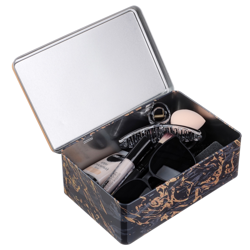 VETTA Коробка с крышкой, металл, 20х13х7см