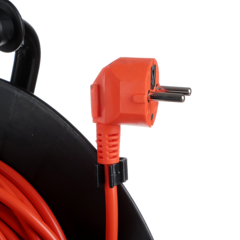 ЕРМАК Удлинитель силовой на катушке с зазем, 4 гнезда, евро, 3х1,5 мм2, 25м (маск.нагр. 16А,3,5кВт) ЕРМАК Удлинитель силовой на катушке с зазем, 4 гнезда, евро, 3х1,5 мм2, 25м (маск.нагр. 16А,3,5кВт)