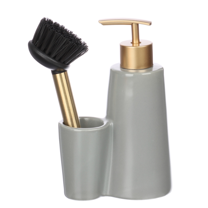 VETTA Диспенсер для моющего средства со щеткой  VETTA Диспенсер для моющего средства со щеткой "Ла Грейс"