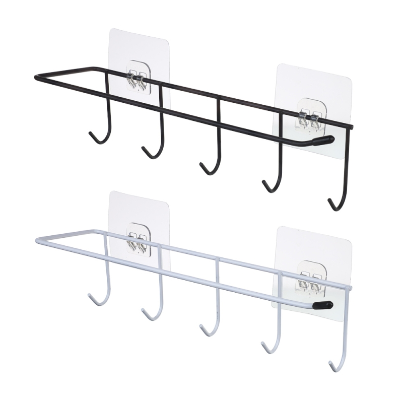 VETTA Держатель-планка с крючками для кухонной утвари, 28х7,5х8см, металл, ПВХ, 2 цвета VETTA Держатель-планка с крючками для кухонной утвари, 28х7,5х8см, металл, ПВХ, 2 цвета