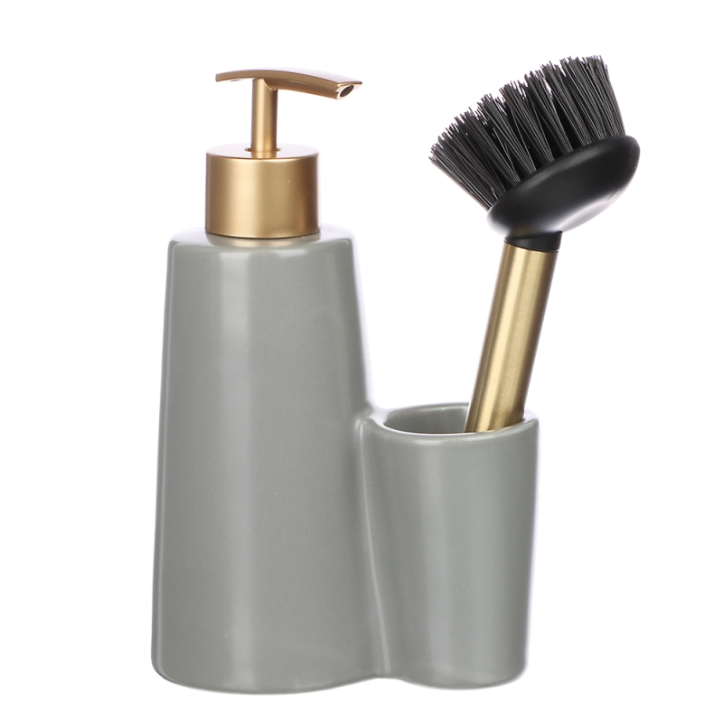 VETTA Диспенсер для моющего средства со щеткой  VETTA Диспенсер для моющего средства со щеткой "Ла Грейс"