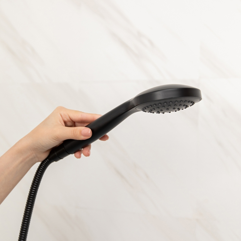 RAIN Лейка для душа, 1 режим, 100мм черная RAIN Лейка для душа, 1 режим, 100мм черная