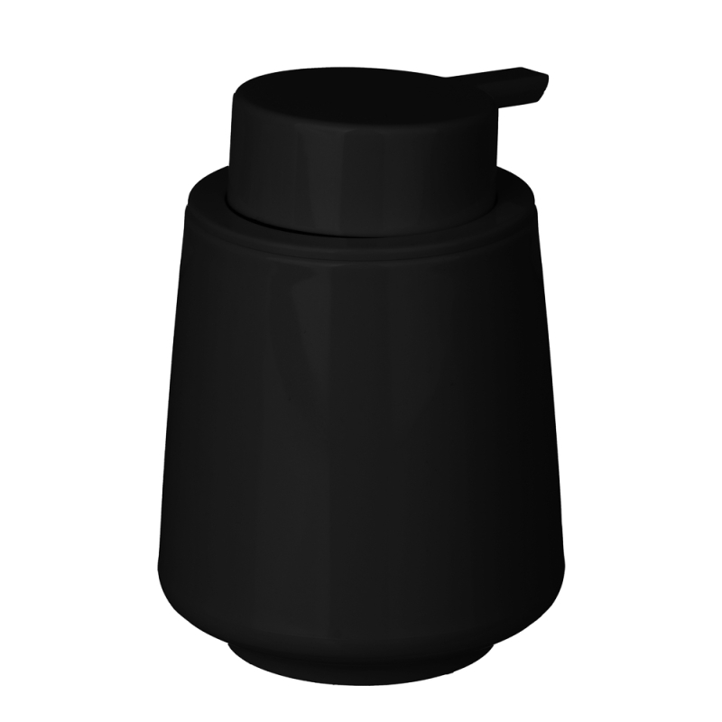 Vetta Дозатор для жидкого мыла, пластик, 350 мл, 13x9,5x9,5 см, черный Vetta Дозатор для жидкого мыла, пластик, 350 мл, 13x9,5x9,5 см, черный