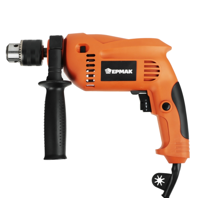 ЕРМАК Дрель ударная электр ДУ-500, 500Вт, 13мм, 0- 2900 об/мин, рег. скорости, реверс. ЕРМАК Дрель ударная электр ДУ-500, 500Вт, 13мм, 0- 2900 об/мин, рег. скорости, реверс.