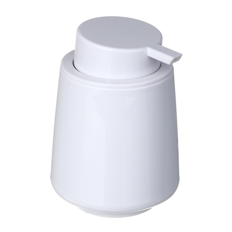 Vetta Дозатор для жидкого мыла, пластик, 350 мл, 13x9,5x9,5 см, белый Vetta Дозатор для жидкого мыла, пластик, 350 мл, 13x9,5x9,5 см, белый