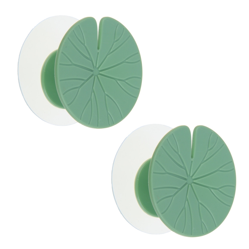 VETTA Крючки самоклеящиеся, в виде Листьев Лотоса, 2шт VETTA Крючки самоклеящиеся, в виде Листьев Лотоса, 2шт