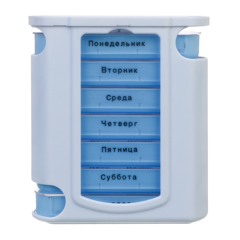 VETTA Бокс для хранения таблеток, 7 блоков по 4 отделения, пластик, 11,5х4,5x13 см VETTA Бокс для хранения таблеток, 7 блоков по 4 отделения, пластик, 11,5х4,5x13 см