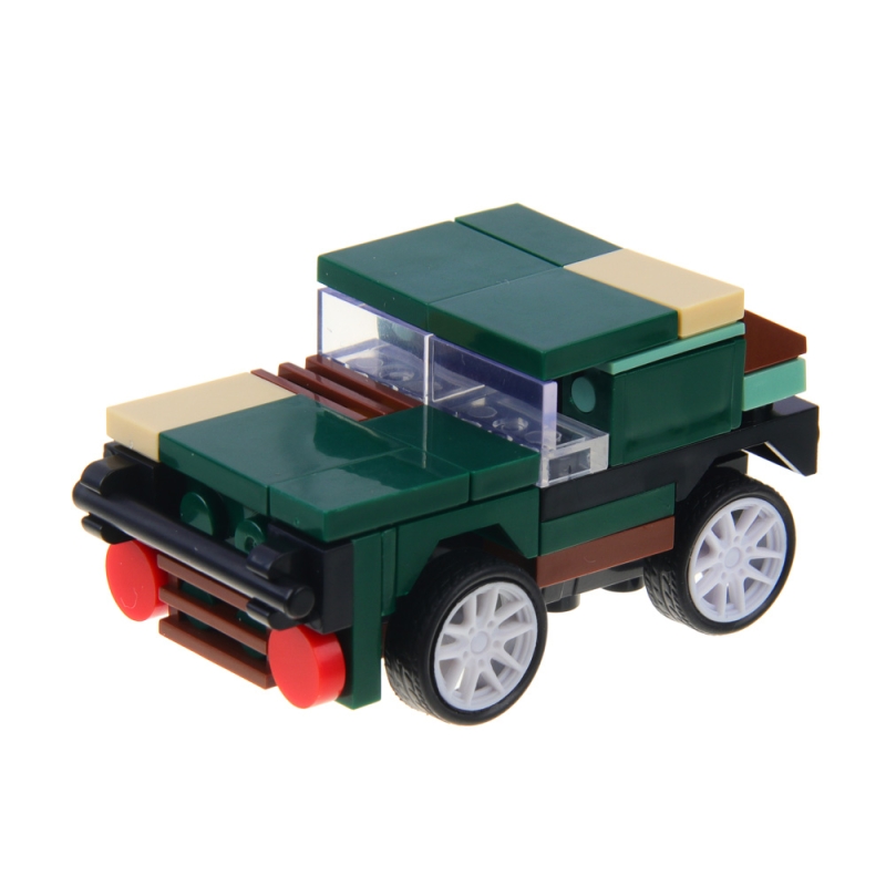 ИГРОЛЕНД Конструктор  ИГРОЛЕНД Конструктор "Армия" ПВО, 59-65 дет., 2в1, инерция, АБС, коллекция, 10х7х4 см., 4 дизайна