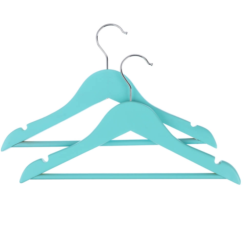 VETTA Набор вешалок детских деревянных, 2 шт, 32см, 2 цвета VETTA Набор вешалок детских деревянных, 2 шт, 32см, 2 цвета