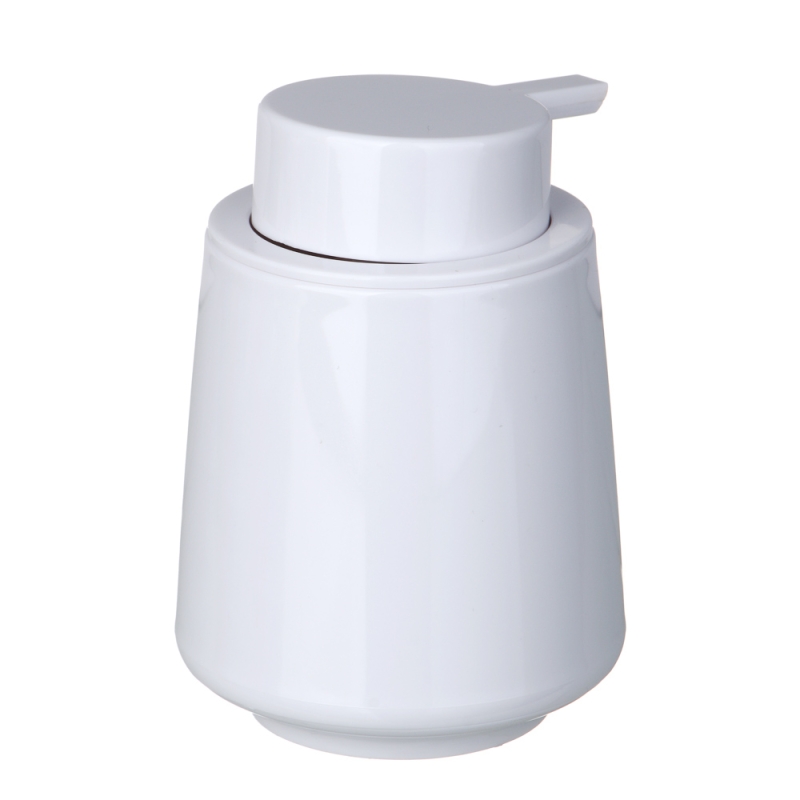 Vetta Дозатор для жидкого мыла, пластик, 350 мл, 13x9,5x9,5 см, белый Vetta Дозатор для жидкого мыла, пластик, 350 мл, 13x9,5x9,5 см, белый