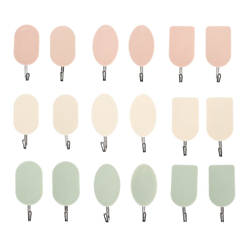 VETTA Крючки самоклеящиеся в пакете, 2шт, 3 цвета VETTA Крючки самоклеящиеся в пакете, 2шт, 3 цвета