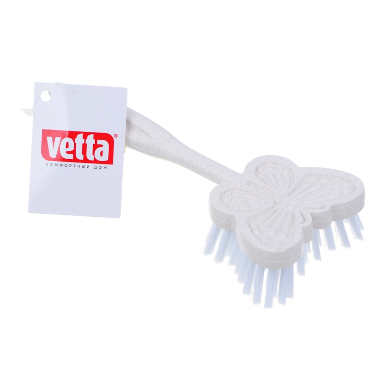 VETTA Щетка бабочка с длинной ручкой, полипропилен, полиэтилентерефталат, 19,5х7,5х3,5 см, 3 цвета VETTA Щетка бабочка с длинной ручкой, полипропилен, полиэтилентерефталат, 19,5х7,5х3,5 см, 3 цвета