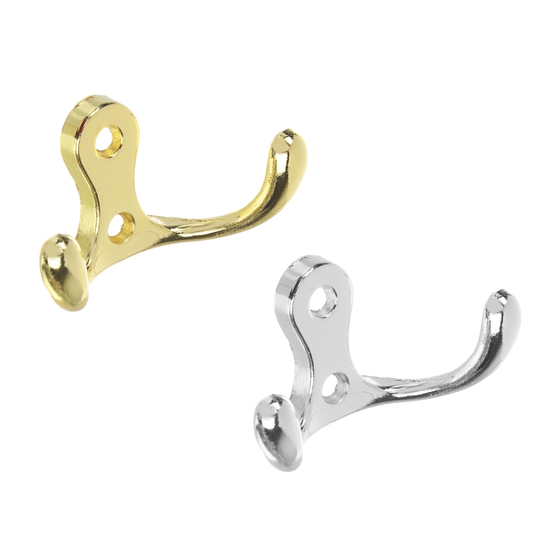 ЕРМАК Крючок 1010 CP, металл, 2 цвета: золото, хром ЕРМАК Крючок 1010 CP, металл, 2 цвета: золото, хром