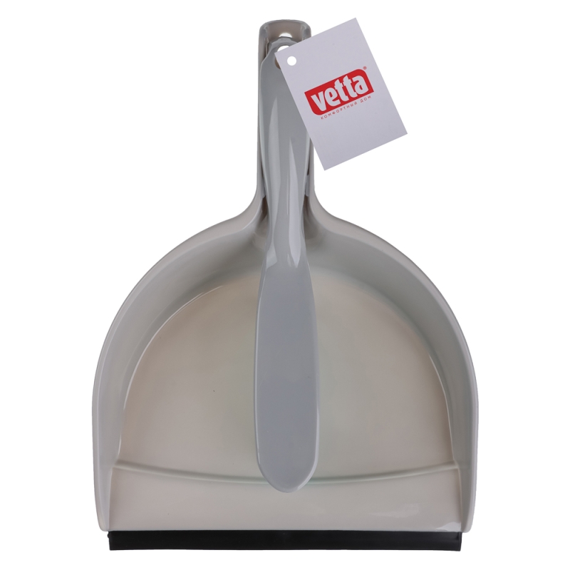 VETTA Набор: совок + щетка, полипропилен, термопластичная резина, совок:32х22,щетка:26х5 см VETTA Набор: совок + щетка, полипропилен, термопластичная резина, совок:32х22,щетка:26х5 см