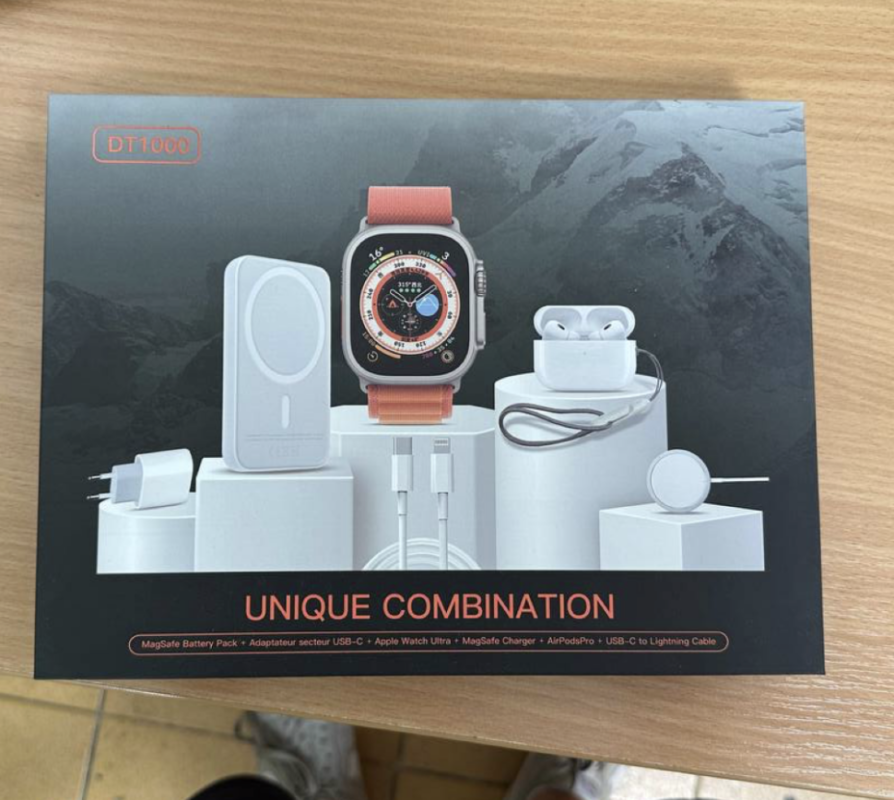 Набор 6 в 1 Смарт Часы + Наушники Набор 6 в 1 Смарт Часы + Наушники