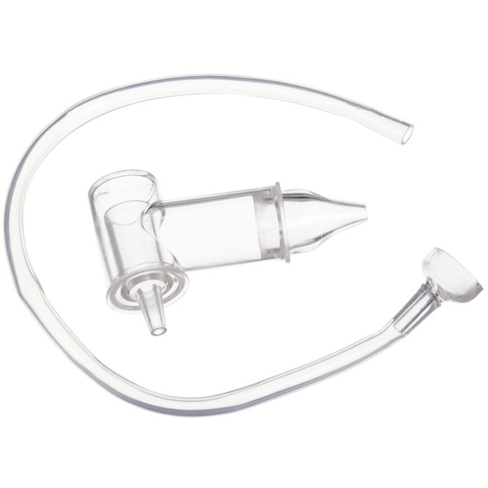 Детский назальный аспиратор с отводной трубкой, прозрачный Детский назальный аспиратор с отводной трубкой, прозрачный