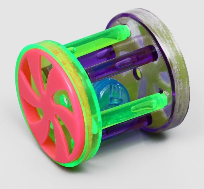 Игрушка для кошек с бубенчиком  Игрушка для кошек с бубенчиком "Арена", 4 см, микс цветов