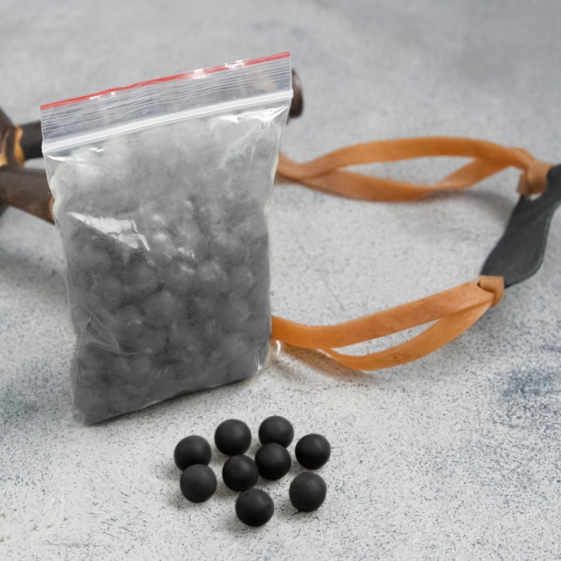 Набор шариков для рогатки d=10мм (100шт) из глины, микс Набор шариков для рогатки d=10мм (100шт) из глины, микс