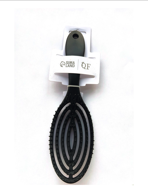 Расчёска массажная, для сушки волос, 7,5 × 23,5 см (черный) Расчёска массажная, для сушки волос, 7,5 × 23,5 см (черный)