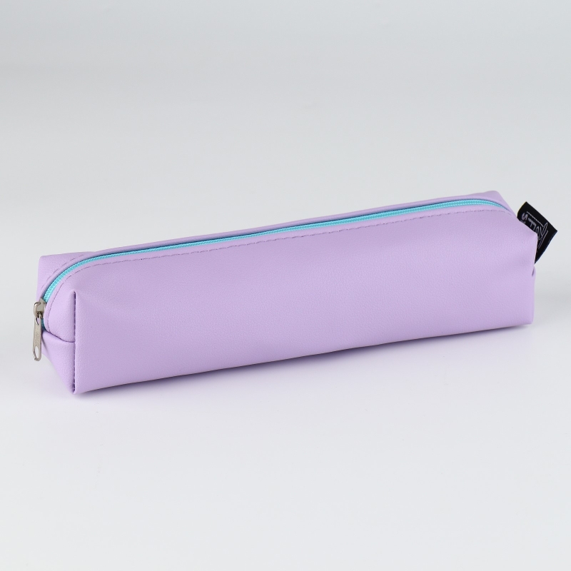 Пенал школьный из искусственной кожи «1 сентября: фиолетовый» , 19 х 8 х 3 см Пенал школьный из искусственной кожи «1 сентября: фиолетовый» , 19 х 8 х 3 см