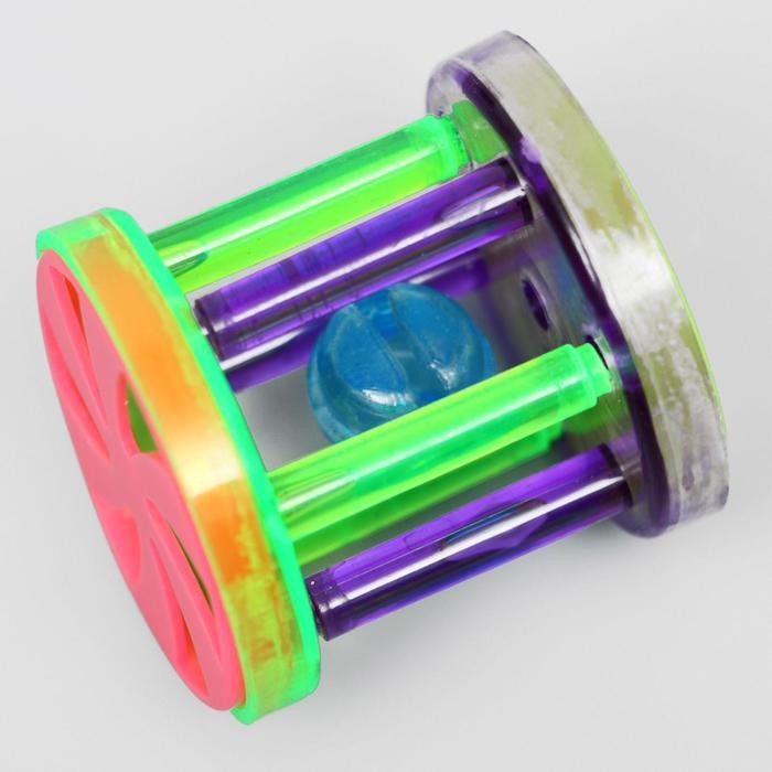 Игрушка для кошек с бубенчиком  Игрушка для кошек с бубенчиком "Арена", 4 см, микс цветов