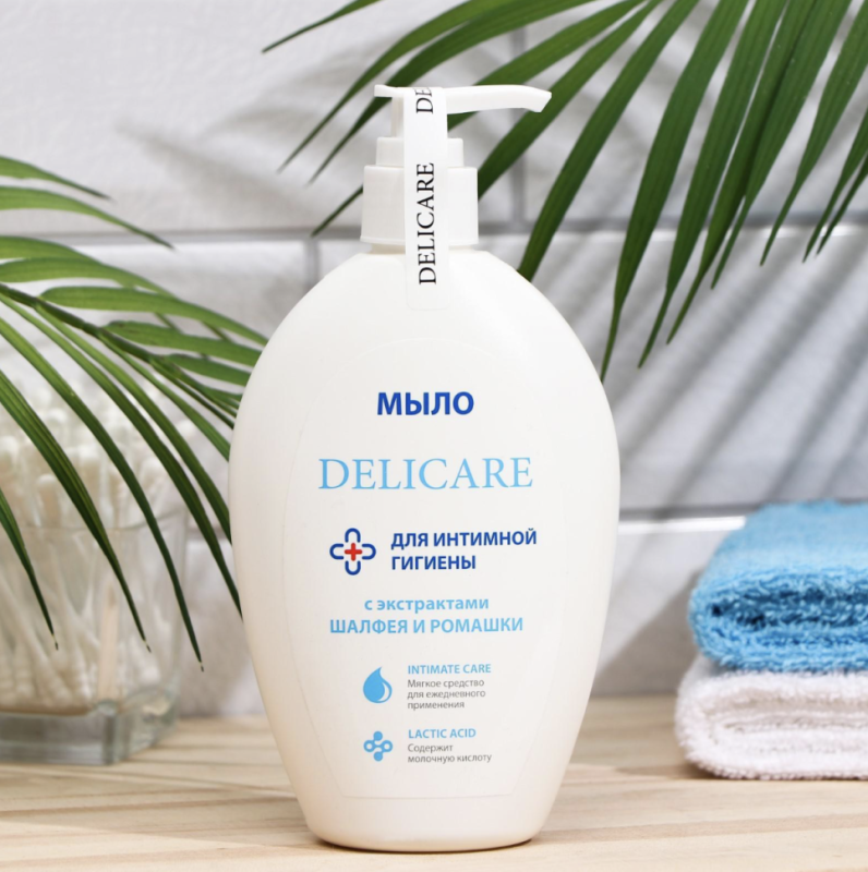 Мыло для интимной гигиены Delicare 270 мл Мыло для интимной гигиены Delicare 270 мл