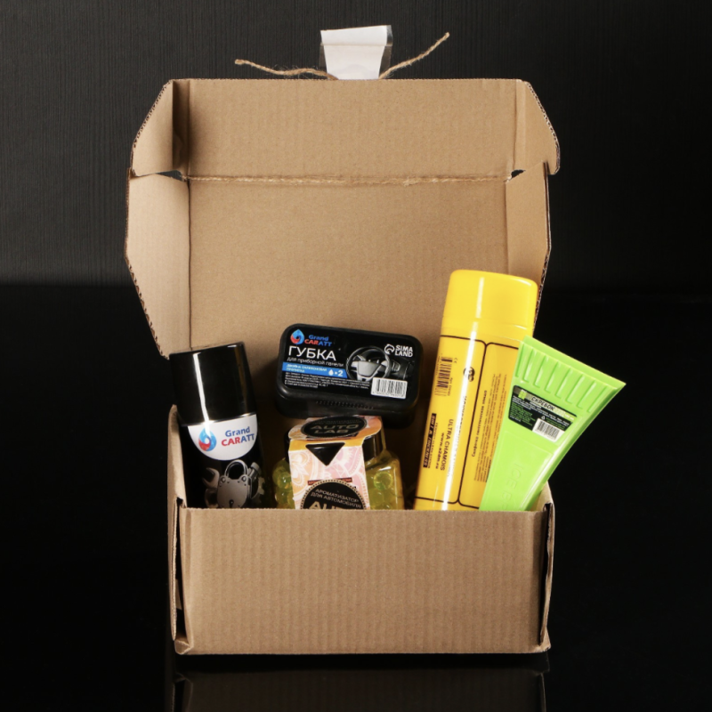 Подарочный бокс  Подарочный бокс "Любимому папе" автонабор для ухода