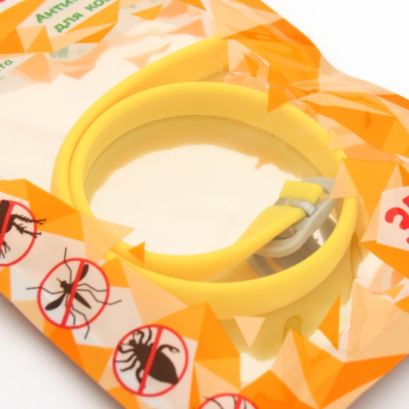 Биоошейник  Биоошейник "ПИЖОН" для кошек и маленьких собак, от блох и клещей, жёлтый, 35 см
