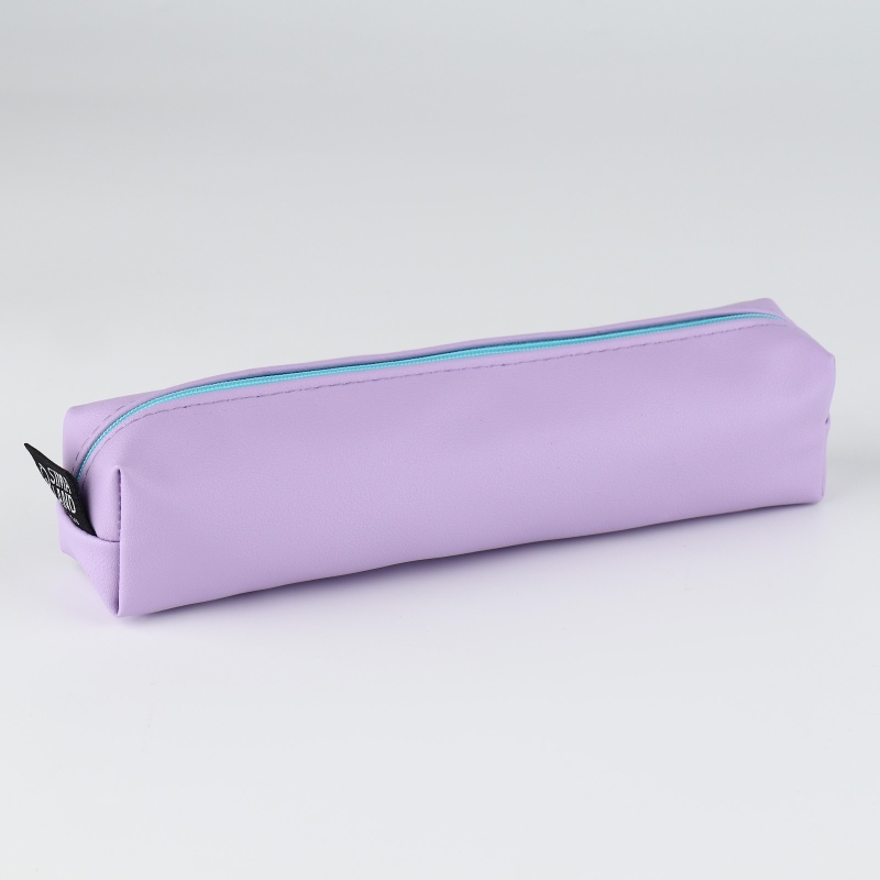 Пенал школьный из искусственной кожи «1 сентября: фиолетовый» , 19 х 8 х 3 см Пенал школьный из искусственной кожи «1 сентября: фиолетовый» , 19 х 8 х 3 см