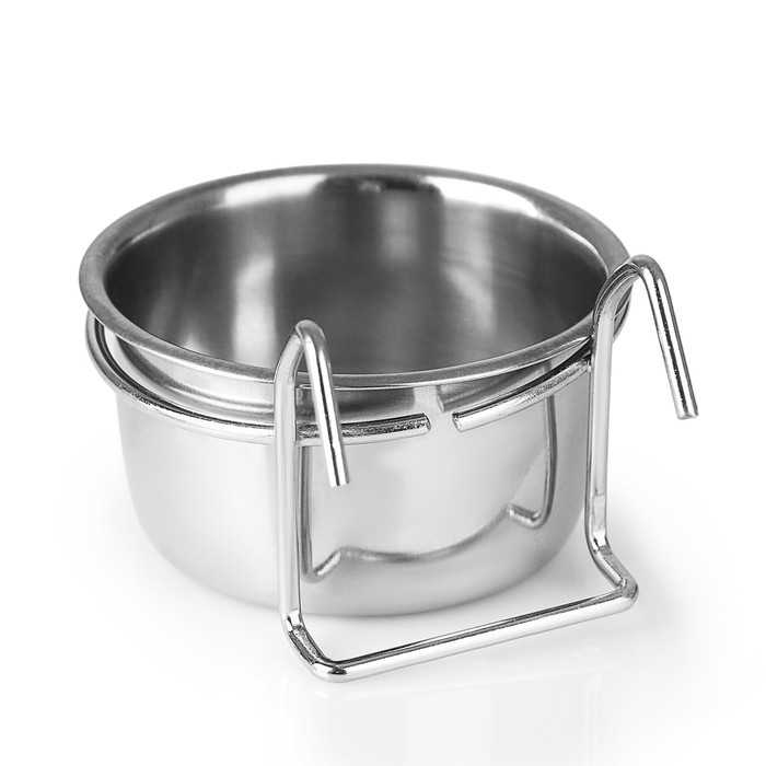 Кормушка для клетки с креплением, 150 мл Кормушка для клетки с креплением, 150 мл