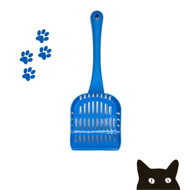 Совок для лотка голубой Совок для лотка голубой