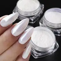 Втирка жемчужная для ногтей без оттенка 2 грамма