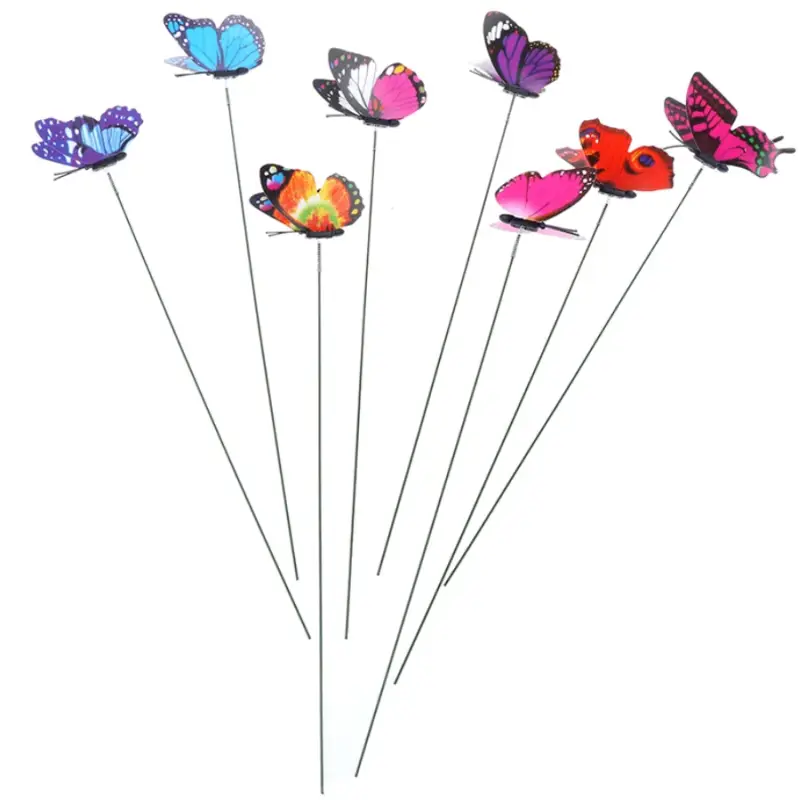 Набор штекеров Бабочки для сада 15 штук