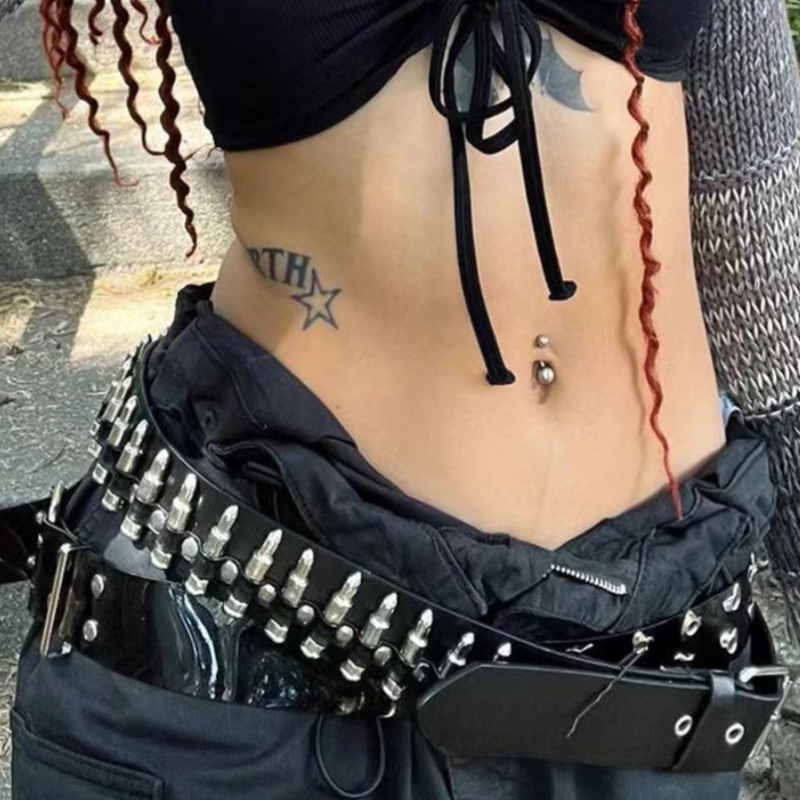 Ремень черный патронташ 95 см Ремень черный патронташ 95 см