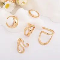 Набор колец объемные 5 штук