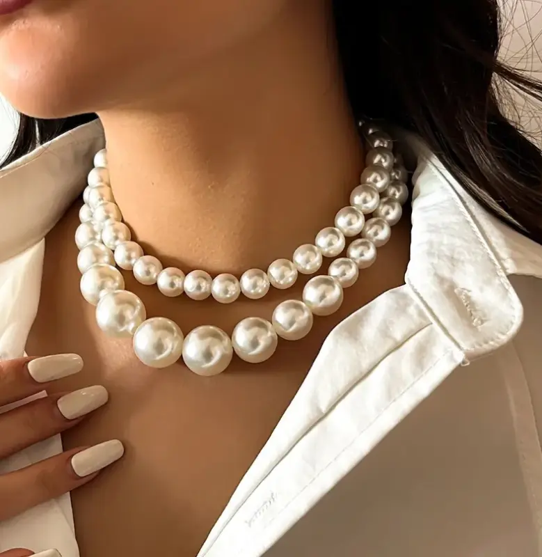 Бусы на шею из жемчуга