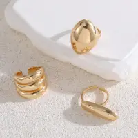 Набор колец массивные 3 штуки