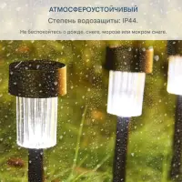 Фонарь уличный на солнечной батарее 12 штук