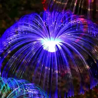 Фонарь уличный Фонтан на солнечной батарее 2 штуки