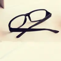 Очки имиджевые прямоугольные без диоптрий черные