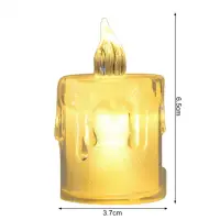 Свечи светодиодная на батарейках 5 штук Свечи светодиодная на батарейках 5 штук