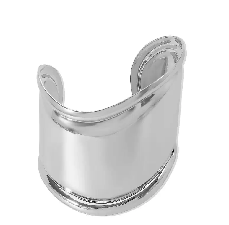 Браслет массивный безразмерный гладкий