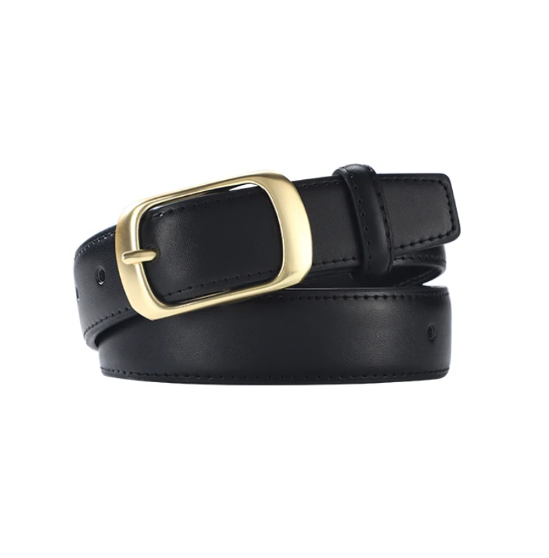 Ремень женский с золотой пряжкой 95 см Ремень женский с золотой пряжкой 95 см