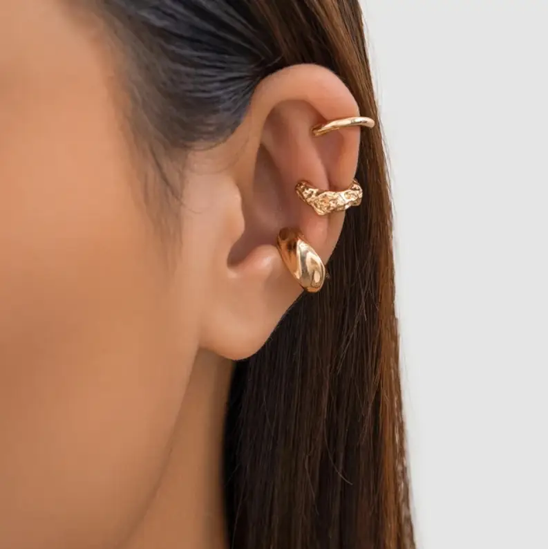 Каффы набор золотистые 3 штуки