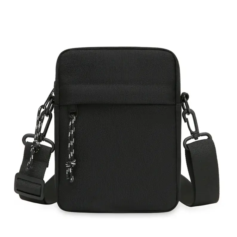 Сумка кросс-боди унисекс черная Сумка кросс-боди унисекс черная