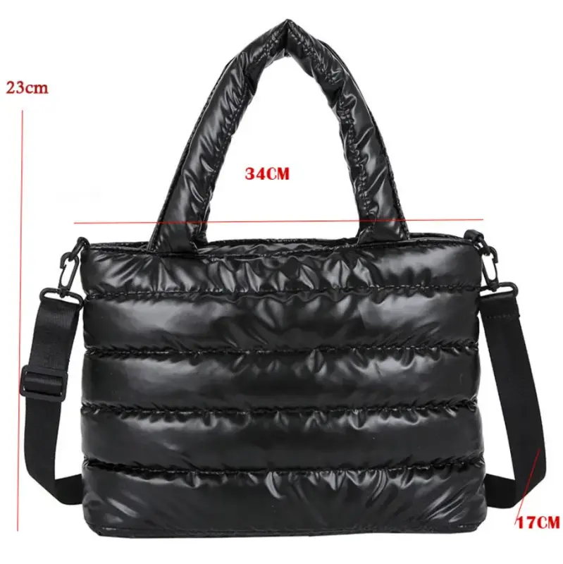 Сумка кросс-боди на плечо болоньевая черная Сумка кросс-боди на плечо болоньевая черная