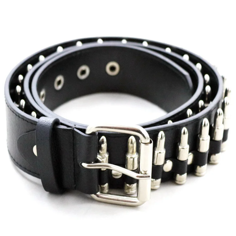 Ремень черный патронташ 95 см Ремень черный патронташ 95 см