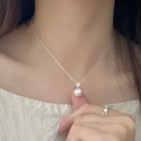 Подвеска Жемчужина на цепочке и серьги жемчужины в подарок