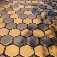 Форма для тротуарной плитки Соты пластиковая 1 штука