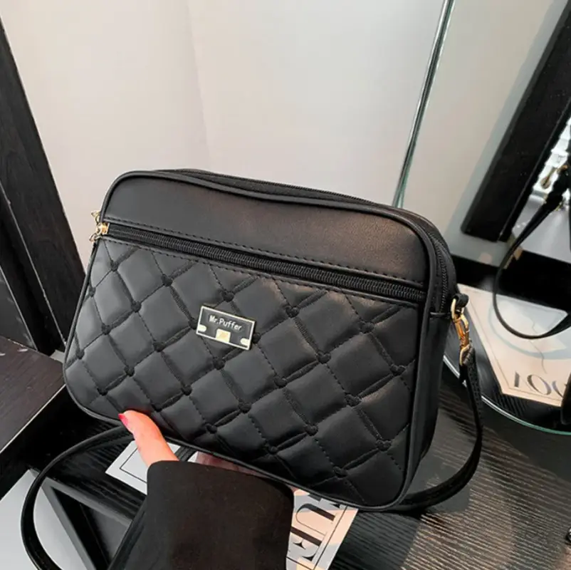 Сумка кросс-боди экокожа черная Сумка кросс-боди экокожа черная